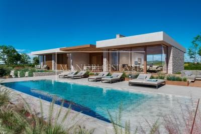 Luxurious villa with sea view, near Novigrad - under construction