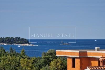 Apartment with panoramic sea view, second floor, Poreč - under construction