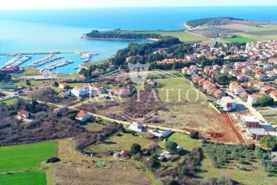 Building land near the sea in Novigrad, Istria