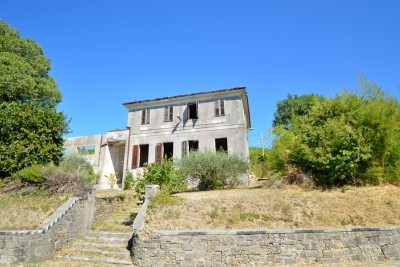 Istrien hus med havsutsikt till salu nära Buje, Kroatien