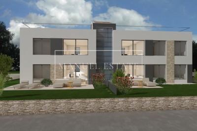 Apartment on the first floor with a sea view in Novigrad - under construction