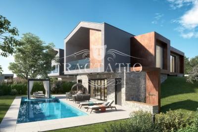 Luxury villa with pool near Porec - under construction